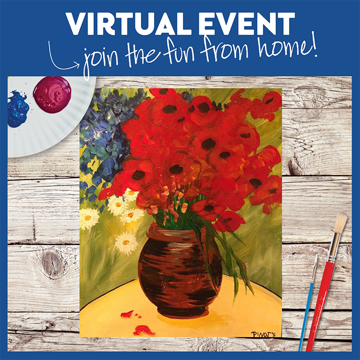 VIRTUAL EVENT +7 DAYS ON-DEMAND VAN GOGH'S DAISIES AND POPPIES